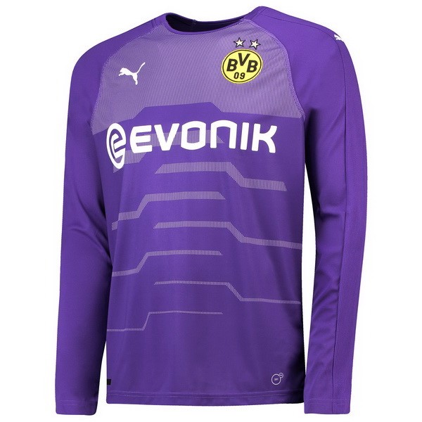 Camiseta Borussia Dortmund Tercera equipo ML Portero 2018-19 Purpura